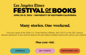 Los Angeles Times Festival of Books!